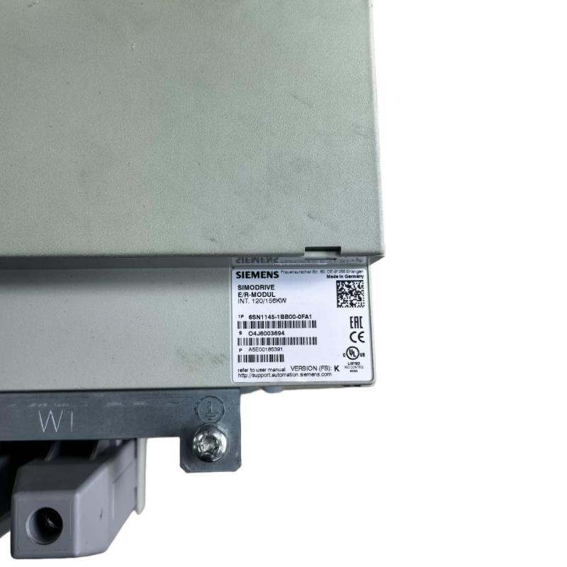 Siemens 6SN1145-1BB00-0FA0 Feed/Regenerative Feedback Module