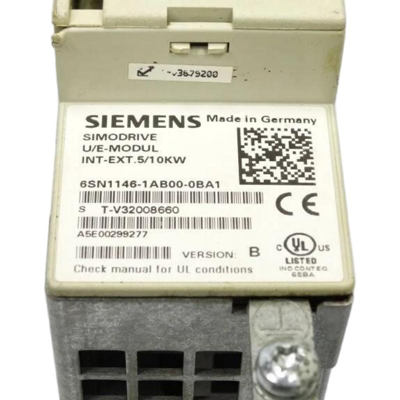 Siemens 6SN1146-1AB00-0BA1 Feed Module