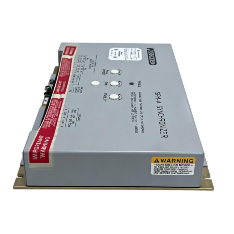 Woodward 9907-028 SPM-A Speed and Phase Matching Synchronizer