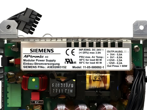 Siemens A5E02083152 Spare Part Modular Power Supply