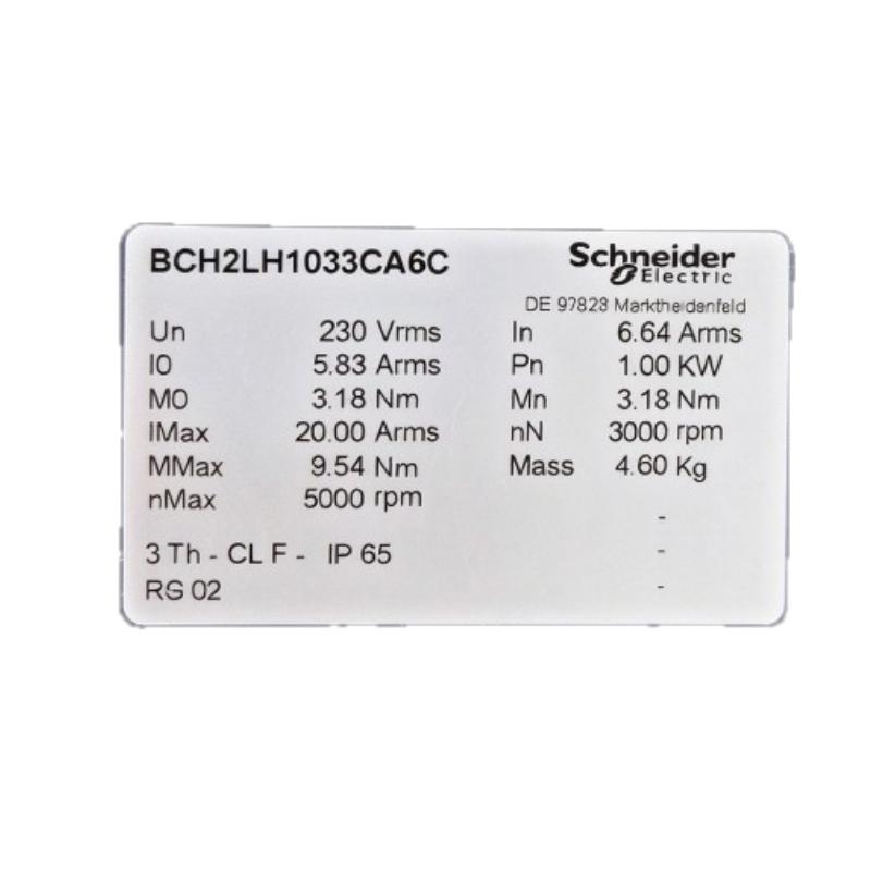 Schneider BCH2LH1033CA6C Servo Motor