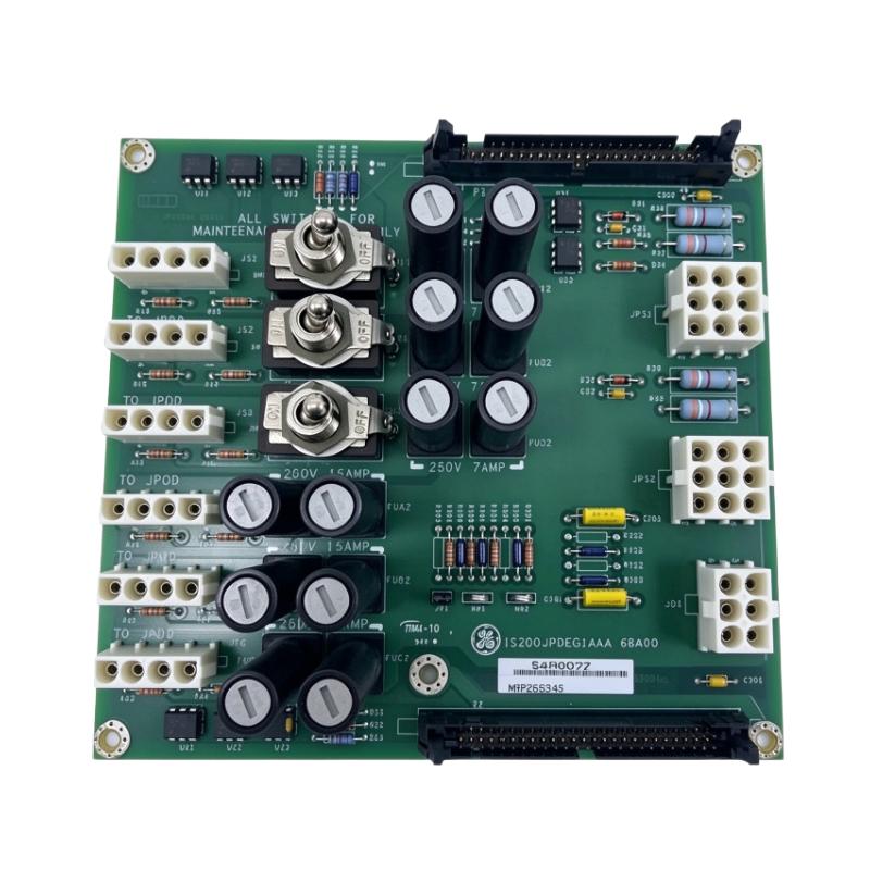 GE IS200JPDEG1ABB Mark VIe DC Battery Power Distribution Board
