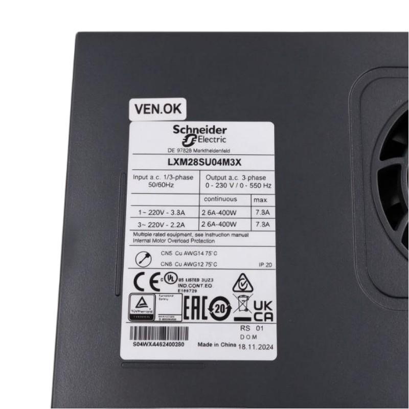 Schneider LXM28SU04M3X Motion Servo Driver