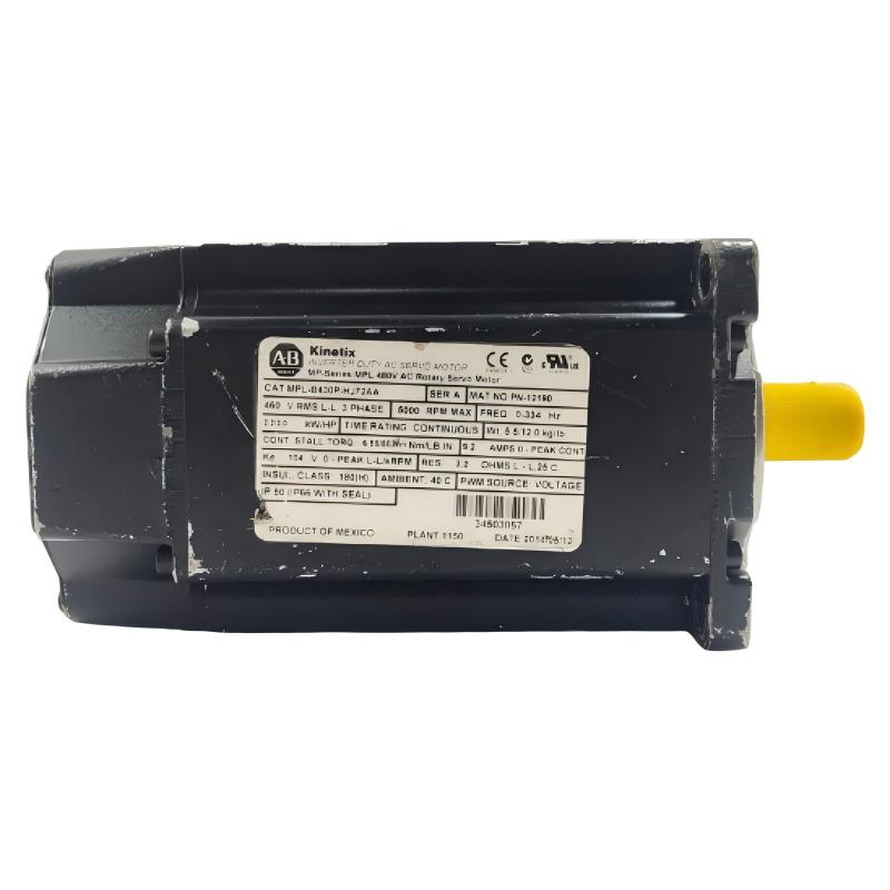 Allen Bradley MPL-B430P-HJ72AA Low-Inertia Brushless Servo Motors Product