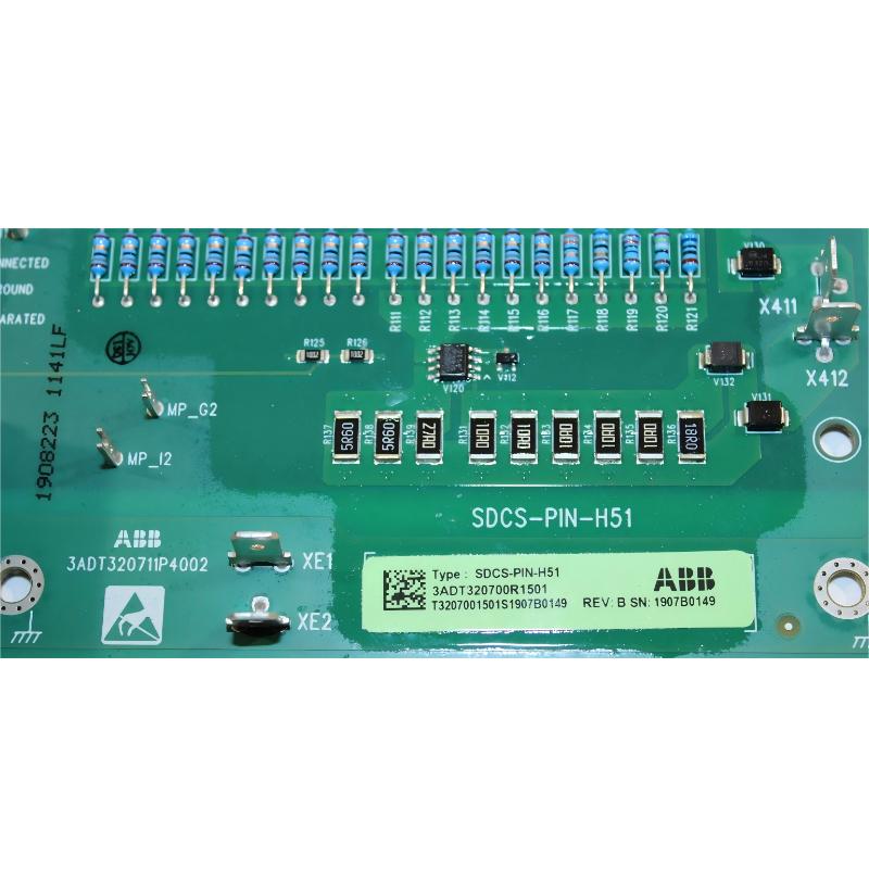 ABB SDCS-PIN-H51 3ADT320700R1501 DCS880 Measurement Board