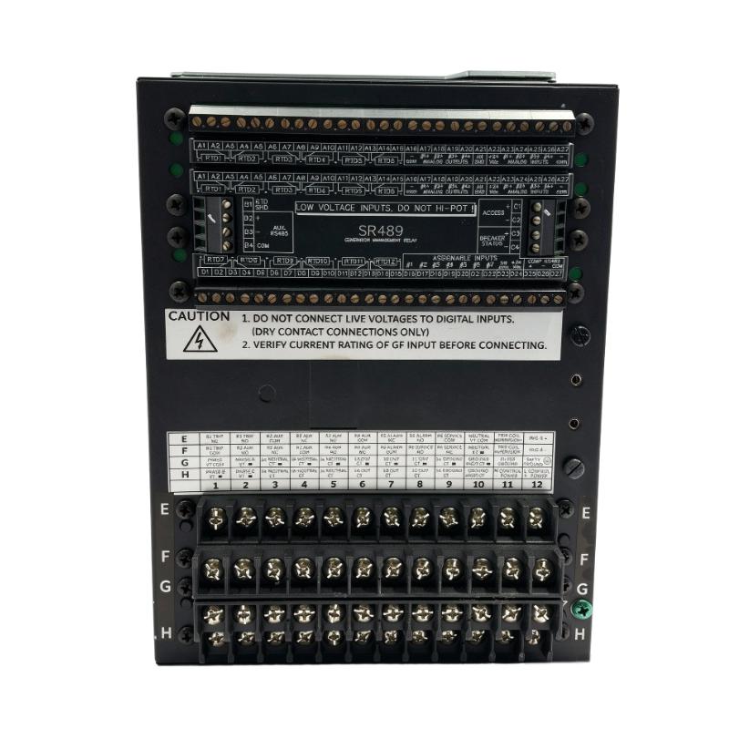 GE SR489-CASE 489-P1-HI-A20-E Generator Management Relay