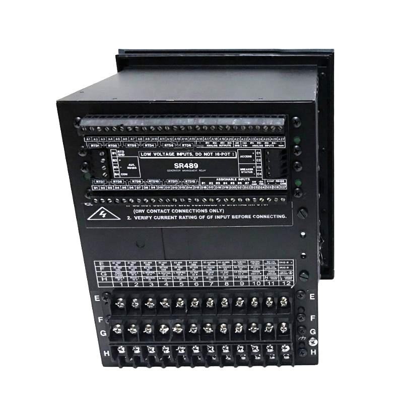 GE SR489-CASE SR489-P1-HI-A20-E Generator Management Relay