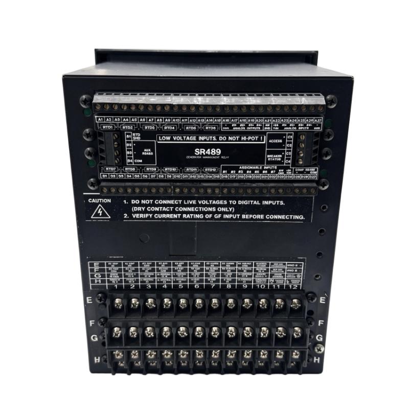 GE SR489-RELAY 489-P1-HI-A20-E Generator Management Relay