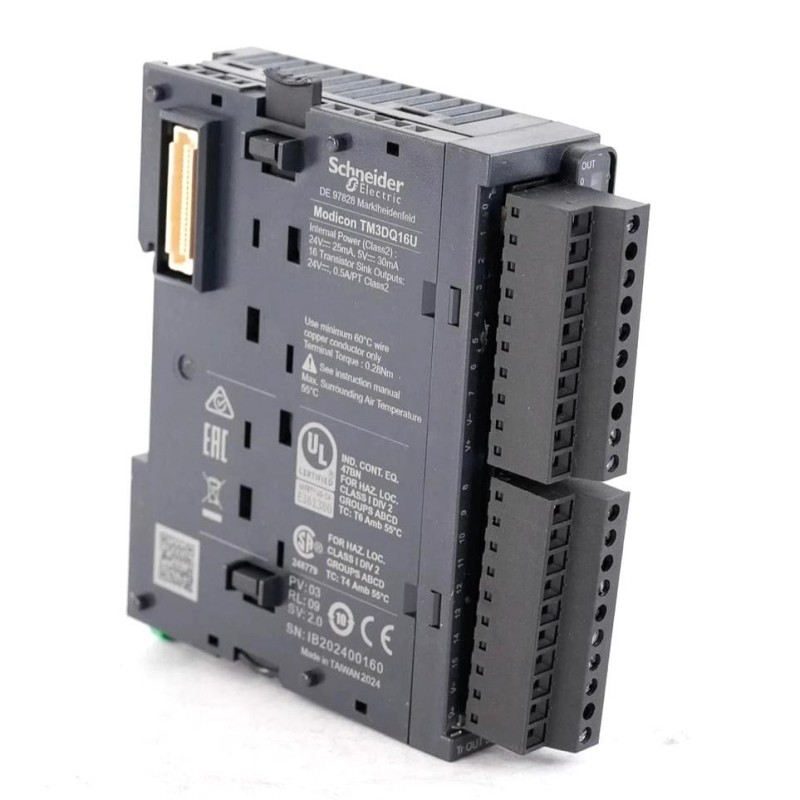 Schneider TM3DQ16U Modicon TM3 Discrete Output Module
