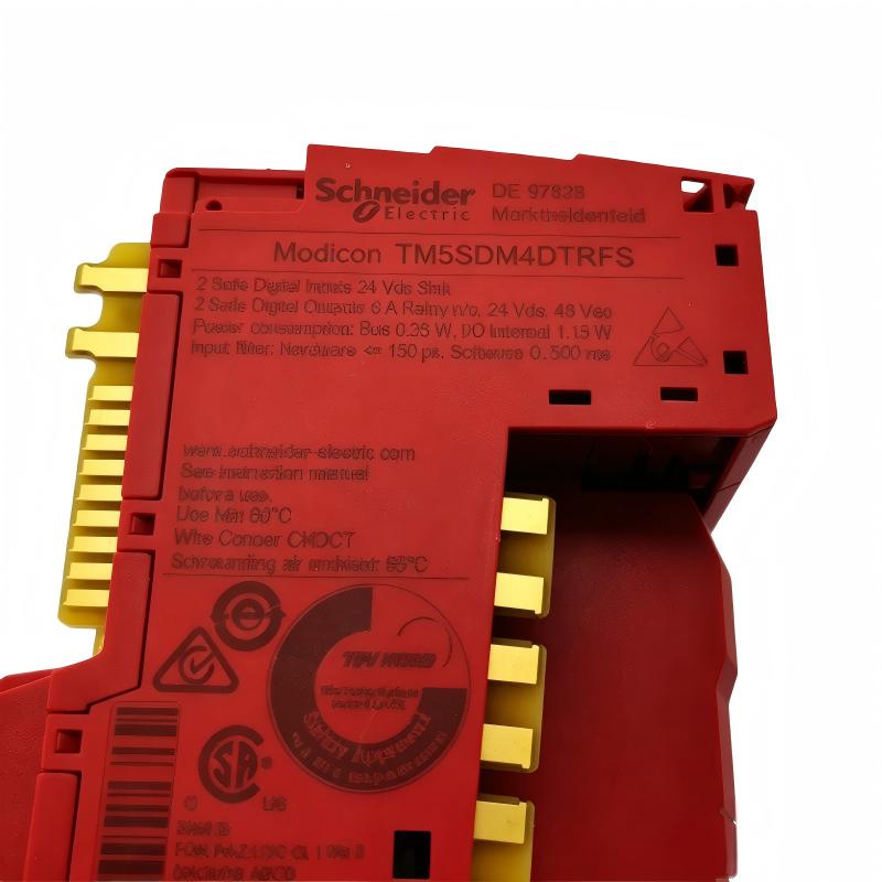 Schneider TM5SDM4DTRFS Safety-Proof Discrete I/O Module