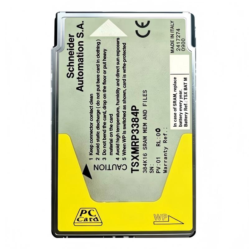 Schneider TSXMRP3384P PCMCIA SRAM Memory Expansion
