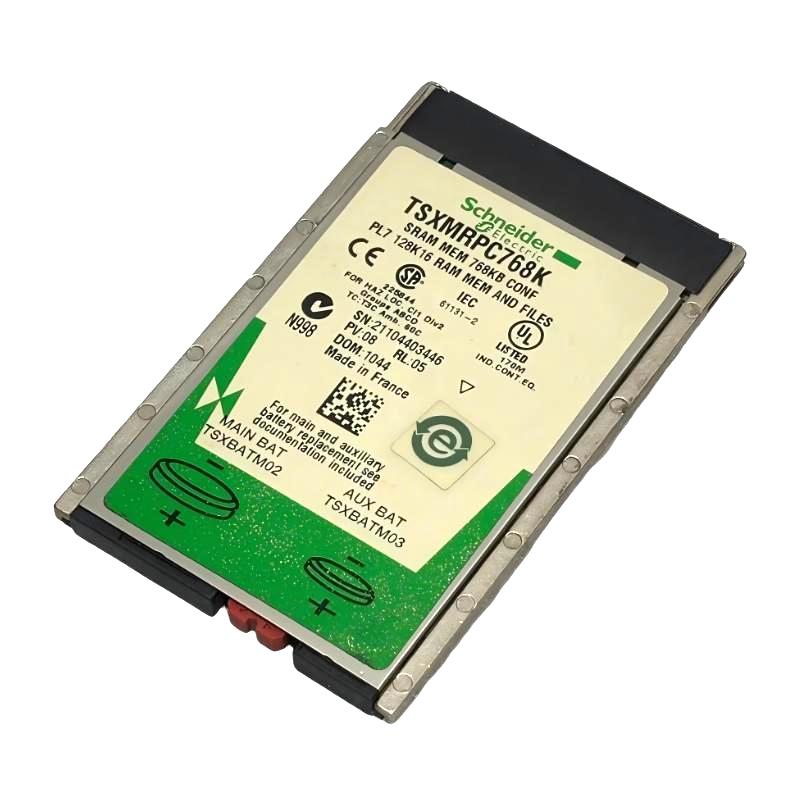 Schneider TSXMRPC768K Configurable SRAM Application/File Memory Expansion