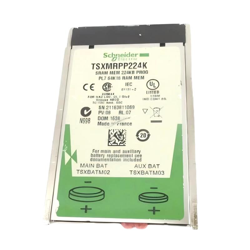 Schneider TSXMRPP224K SRAM Application Memory Expansion