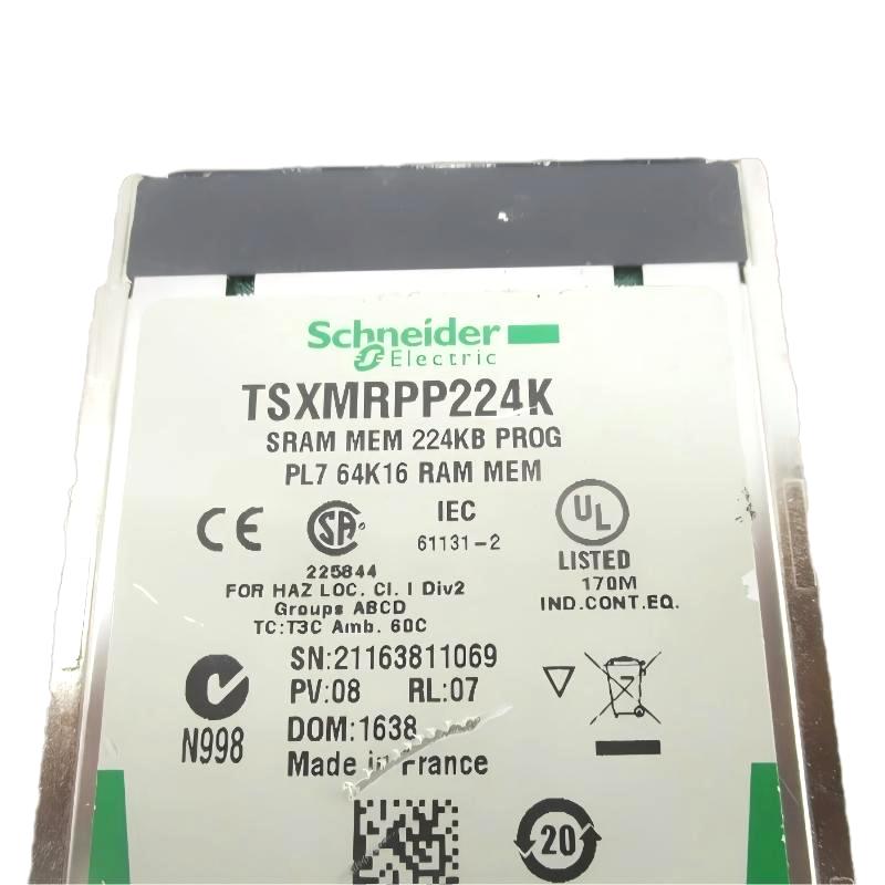 Schneider TSXMRPP224K SRAM Application Memory Expansion