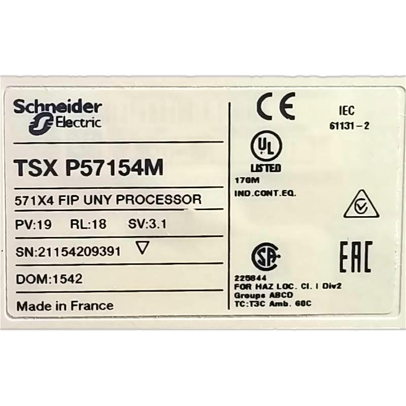 Schneider TSXP57154M Unity Processor