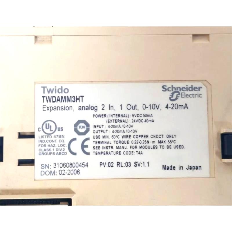 Schneider TWDAMM3HT Analog Input/Output Module