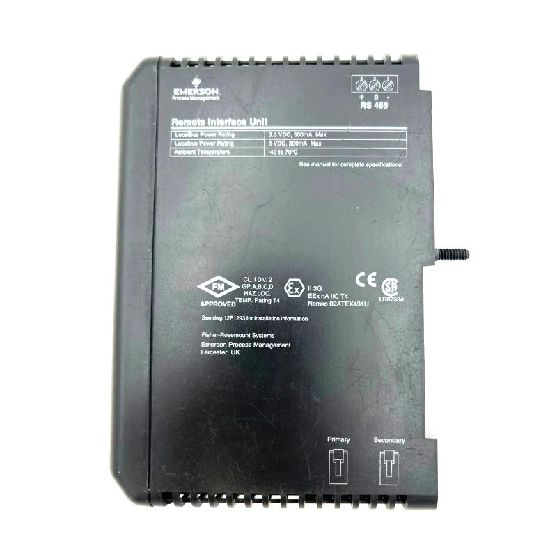 Emerson VS3201 KJ2004X1-BA1 DeltaV M-series Remote Interface Unit